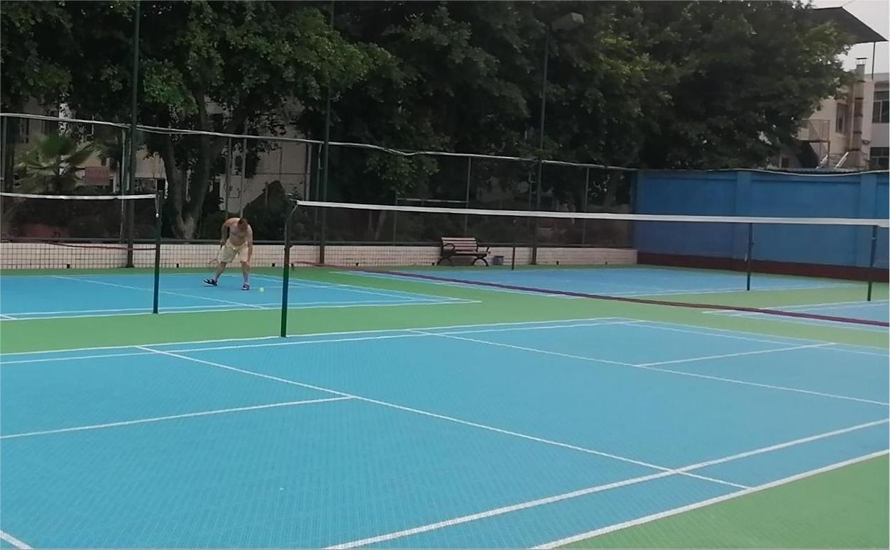 49ft x 23ft badminton court photo review