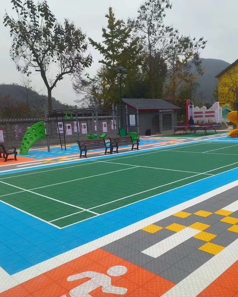 Badminton Feld nach Maß