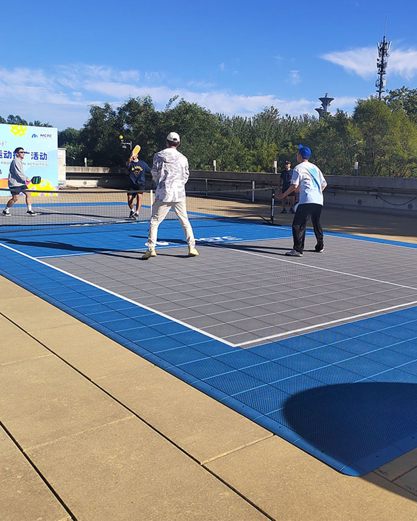 Kleiner Pickleball Feld