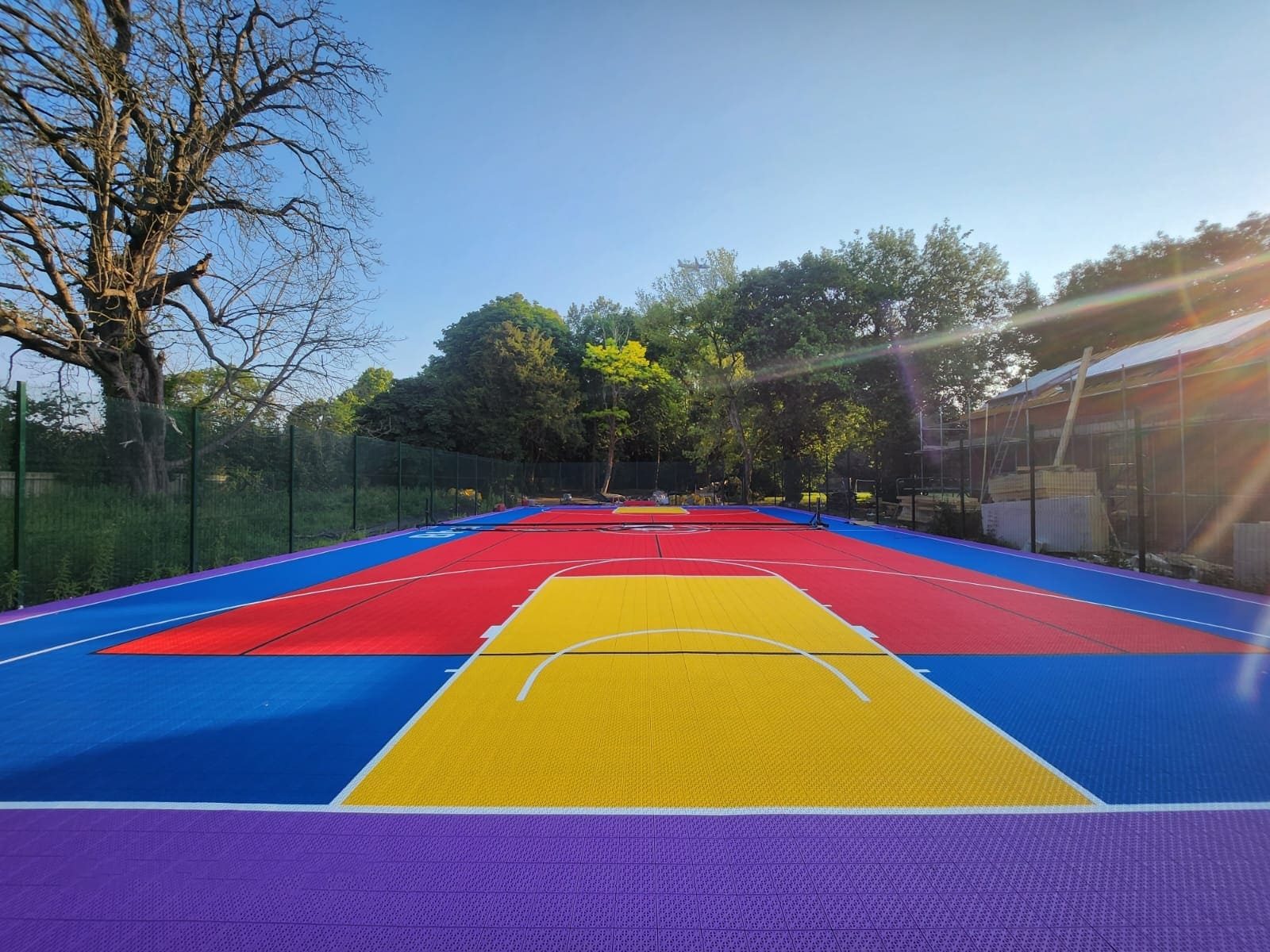 Basketballplatz im Freien-1