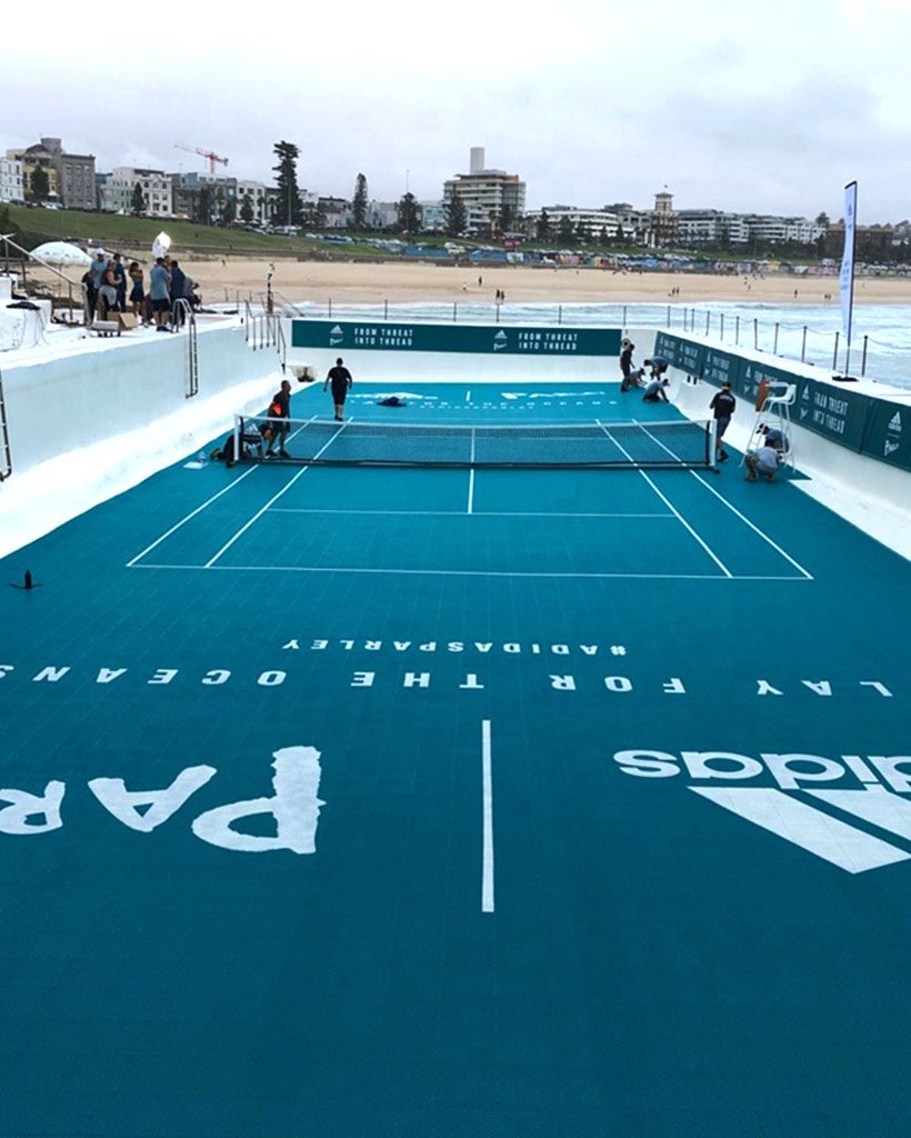 ADIDAS tennis court