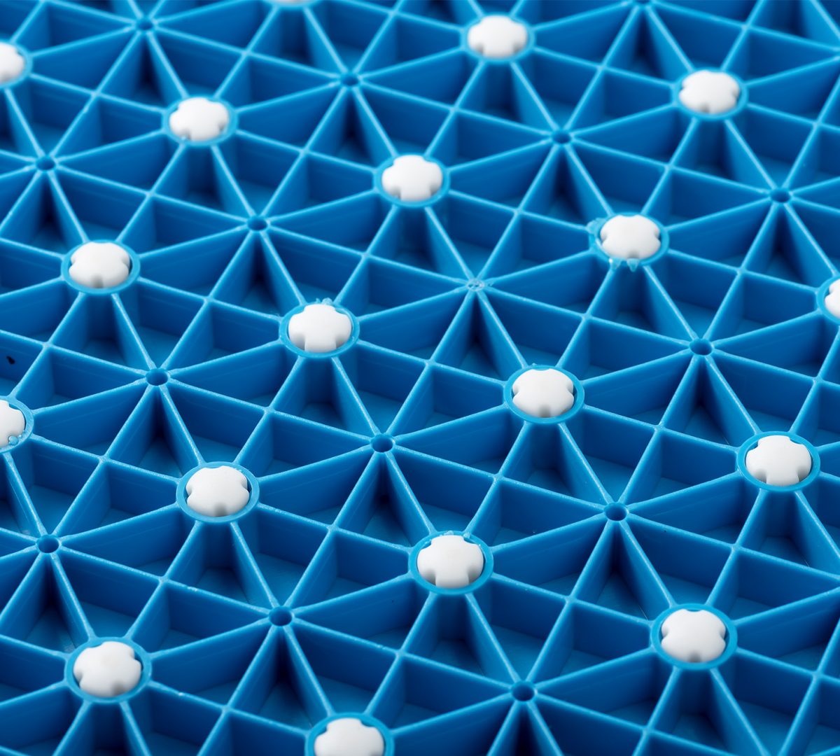 Elastische Bodenmatte für Indoor-Sportboden