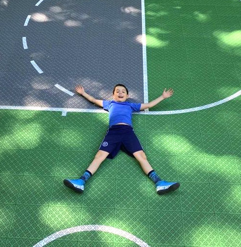 Fall zum Bau eines Basketballplatzes-1