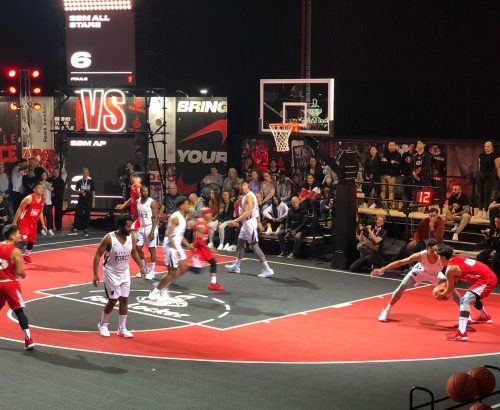 nike 3x3 basketball feld